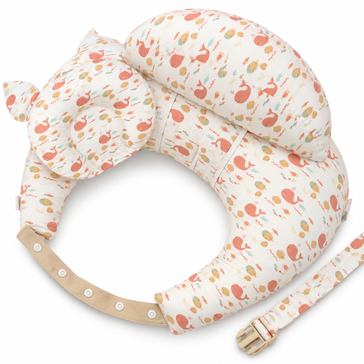 Adjustable Nursing & Feeding Pillow – Comfortable Baby Feeding Support