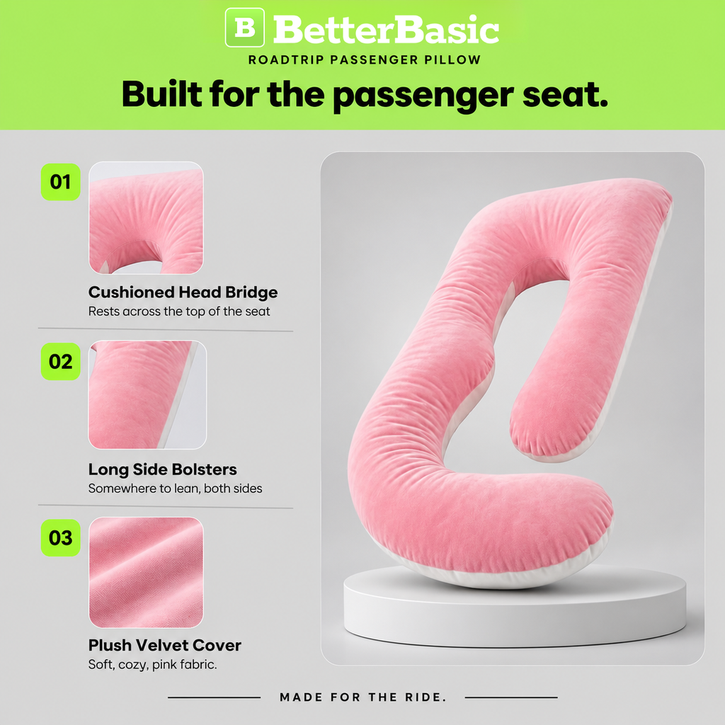 BetterBasic™ Passenger Pillow