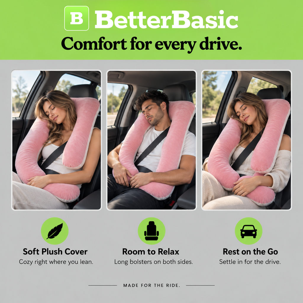 BetterBasic™ Passenger Pillow