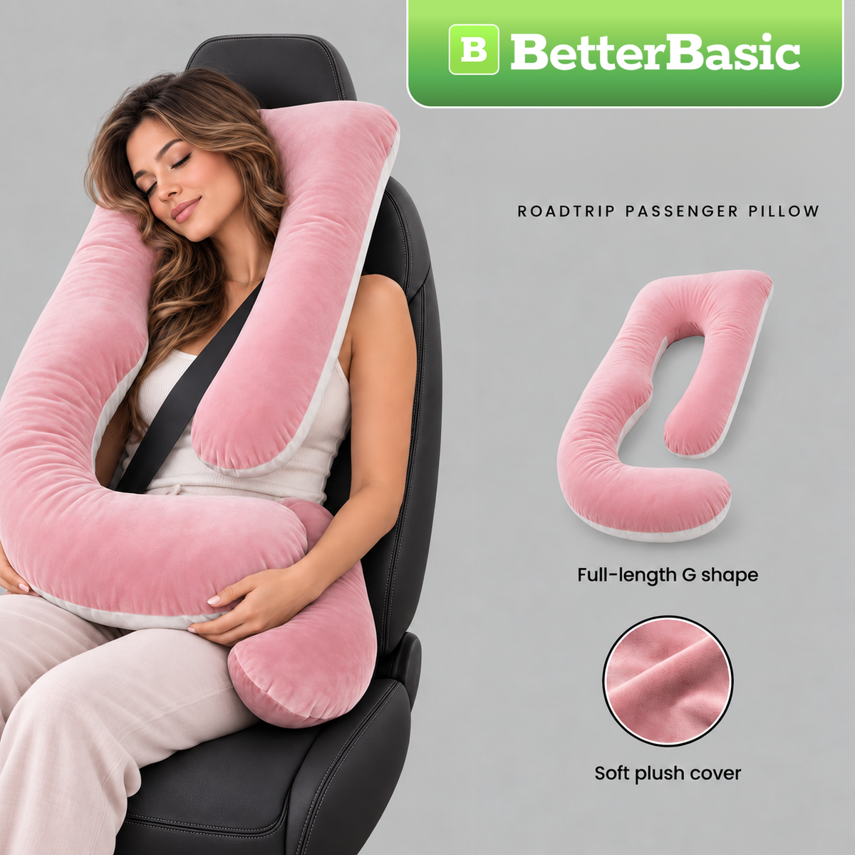 BetterBasic™ Passenger Pillow