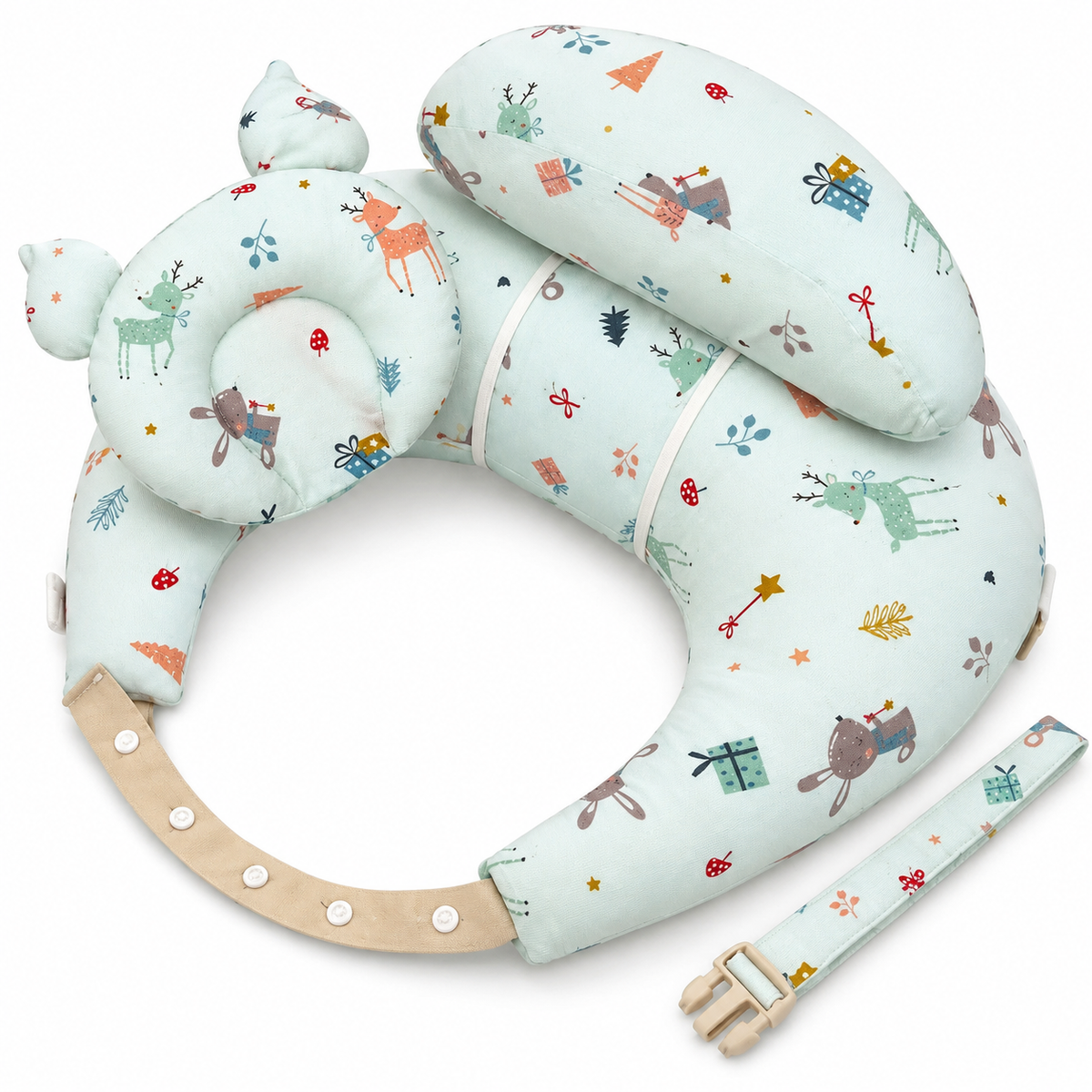 Adjustable Nursing & Feeding Pillow – Comfortable Baby Feeding Support