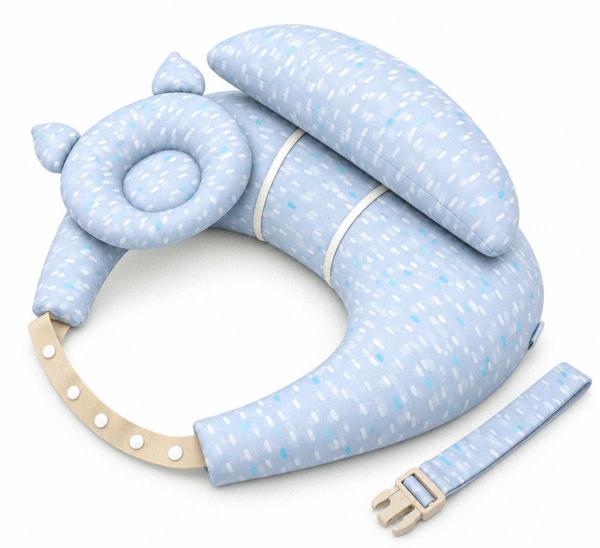Adjustable Nursing & Feeding Pillow – Comfortable Baby Feeding Support