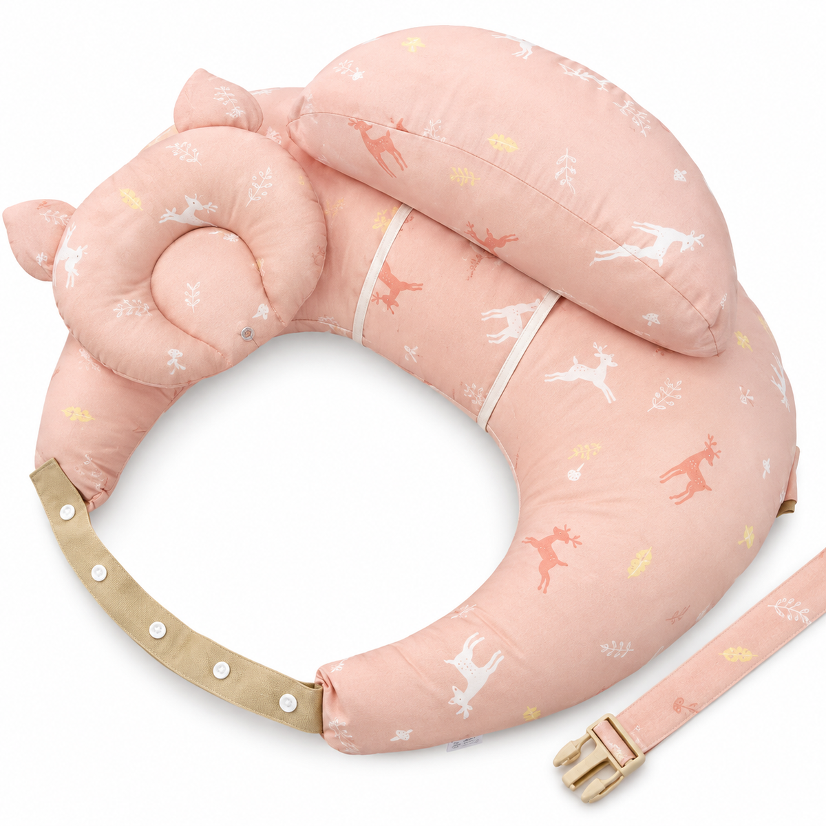 Adjustable Nursing & Feeding Pillow – Comfortable Baby Feeding Support