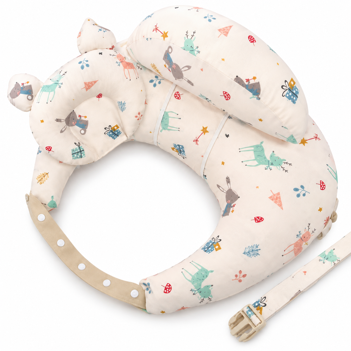 Adjustable Nursing & Feeding Pillow – Comfortable Baby Feeding Support